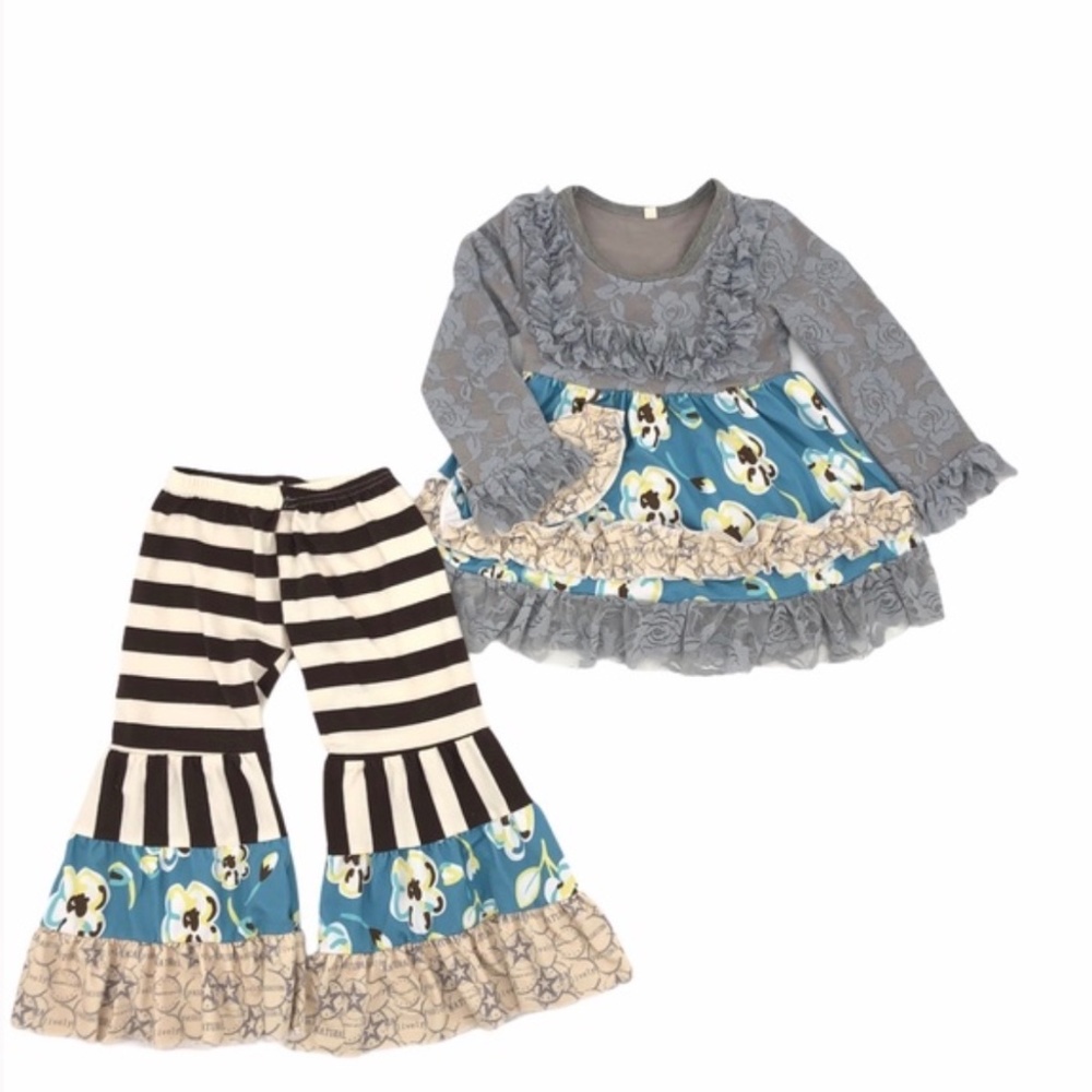 Fall Floral 2pc outfit